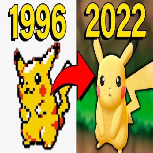 Evolução dos jogos do Pokémon