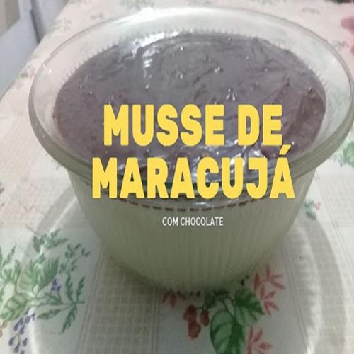 A Simples e Maravilhosa Receita do Musse de Maracujá com Chocolate