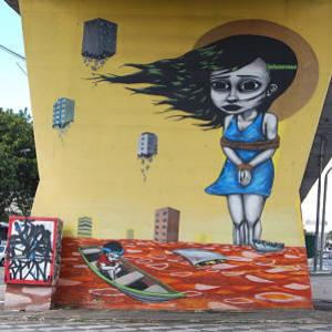 Grafites se espalham por São Paulo com 'apoio oficial'