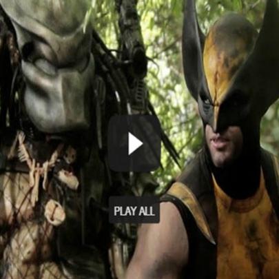 Confronto entre Wolverine vs Predador, vídeo