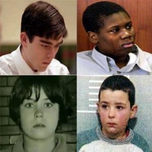 Dez assassinatos cometidos por crianças
