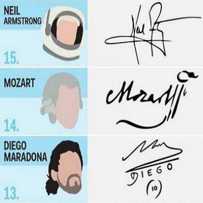 17 das assinaturas mais legais feita por famosos