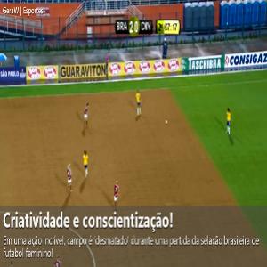 Seleção brasileira jogando na lama?