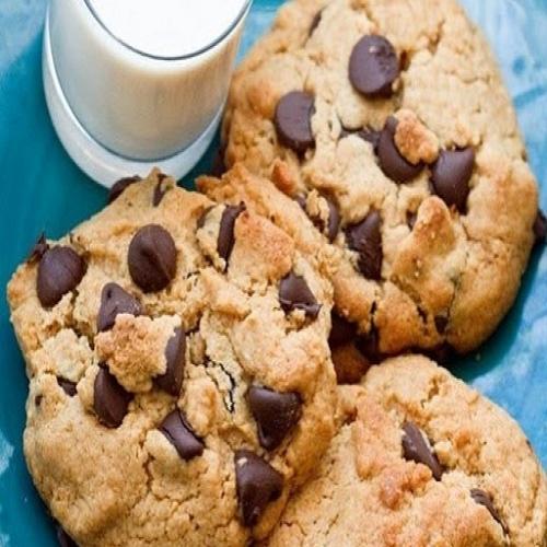 Cookies divinos com gotas de chocolate
