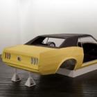Artista canadense cria Ford Mustang 1969 de papel 