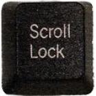 A função da tecla scroll lock