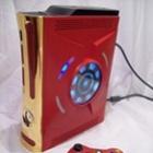 Xbox 360 modificado tema Iron Man