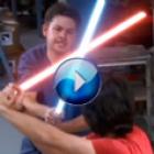 Luta incrível de sabres de luz feita por fãs de Star Wars