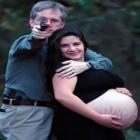 Fotos estranhas tiradas na gravidez