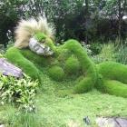 Incríveis esculturas feitas na grama
