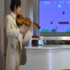 Super Mario Bros no violino