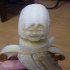 Bananas esculpidas