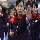 Aeromoças chinesas treinam kung fu para lidar com passageiros bêbados e tarados