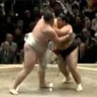 Árbitro se posiciona mal e é nocauteado em luta de sumô