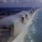 Impressionante tsunami de nuvens surpreende a costa da Flórida