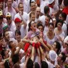 Multidão toma as ruas de Pamplona na abertura de São Firmino