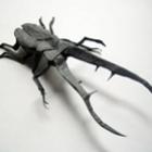Incríveis origamis, feitos de uma única folha de papel, recriando insetos 