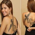 Mulheres lindas e suas tatuagens.