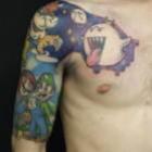 Tatuagem Geek: Tattoos de Vídeo Game e Desenhos Animados