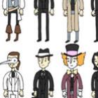 Todos os personagens de Johnny Depp em uma ilustração incrível!