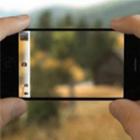 iPhone com tela transparente 