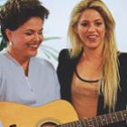 Polêmica! Dilma e Shakira discordam