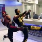 Você nunca viu os lutadores de Mortal Kombat dançando assim