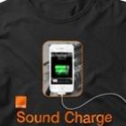 Camiseta usa ondas sonoras para recarregar a bateria do seu celular