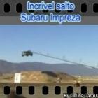 Incrível salto com Subaru Impreza {vídeo}