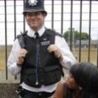 Polícia na Inglaterra é assim