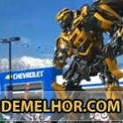 Transformers - Autobot invade loja da Chevrolet! Veja!