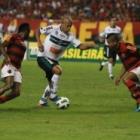 Coritiba leva gol do Flamengo aos 44s do 2º tempo