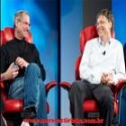 Bill Gates e Steve Jobs a pegadinha e a réplica! Merece 1 Tirinha!