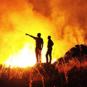 Graves incêndios provocam destruição em áreas de preservação