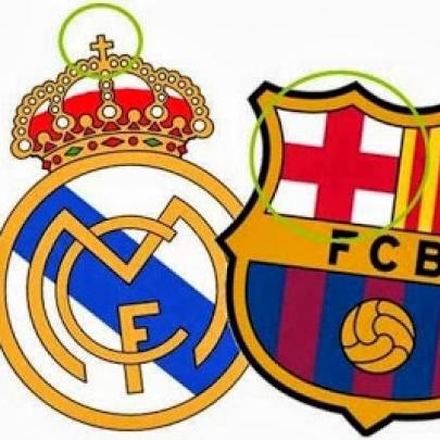 Barcelona e Real Madrid poderão retirar a cruz dos escudos