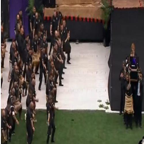 O emocionante funeral de um ex-jogador de rugby
