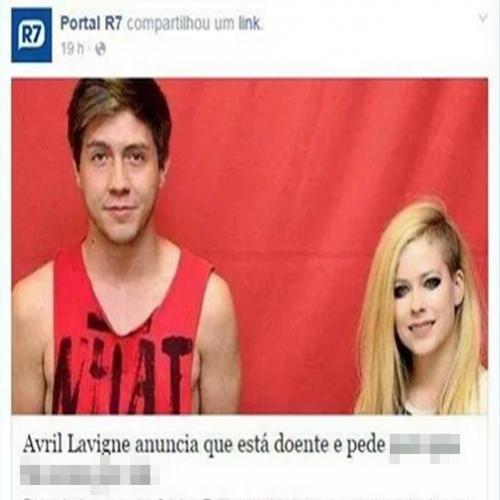 Avril Lavigne faz um pedido e veja a resposta dos fãs