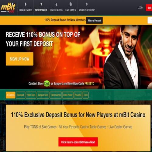 Mbit casino traz ofertas de jogos atrativos para jogadores
