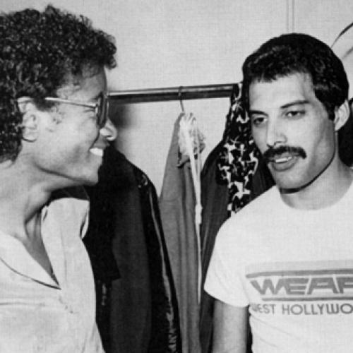 Inédita música de Freddie Mercury e Michael Jackson