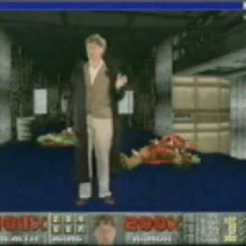 Bill Gates joga Doom para promover Windows 95