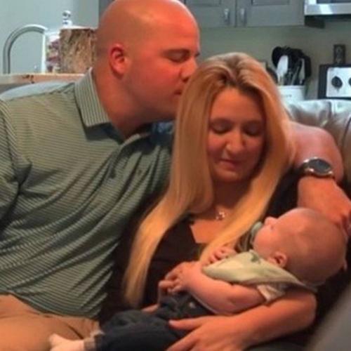 Casal da Flórida dá à luz um filho após vencer o concurso 'Ganhe um be