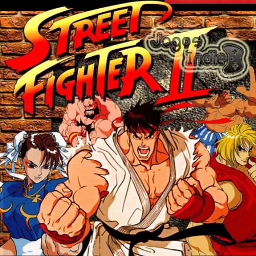 O melhor jogo de luta já feito, Street Fighter II.