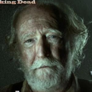 Hershel Greene, The Walking Dead. Imagem com frase da série. Confira!