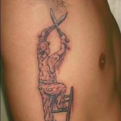 A tatuagem mais criativa que eu já vi