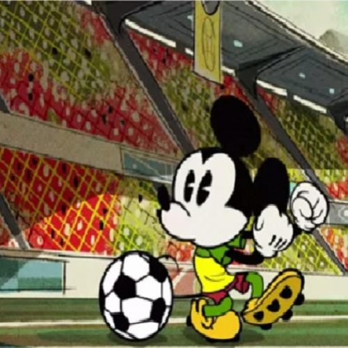 Mickey na Copa do Mundo