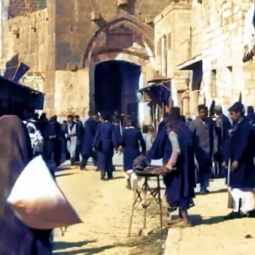 Vídeo colorido mostra como era Jerusalém em 1897