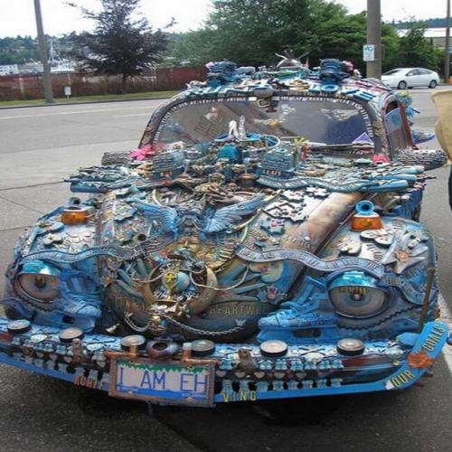 As decorações de carros mais bizarras e criativas