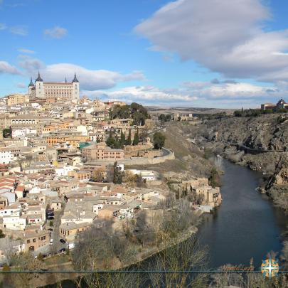 A incrível cidade medieval de Toledo na Espanha.