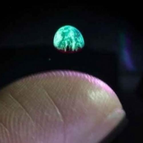 Cientistas criam projeções 3D iguais a hologramas
