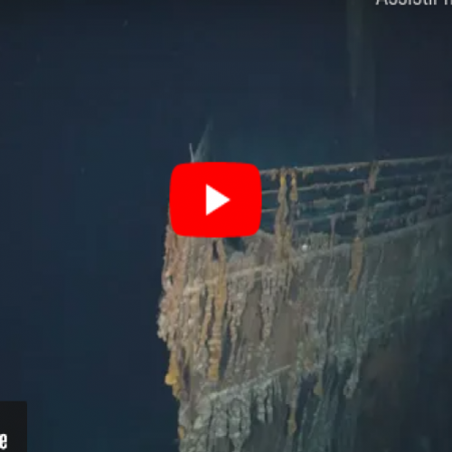 Novas Imagens mostram detalhes do Titanic em 8K